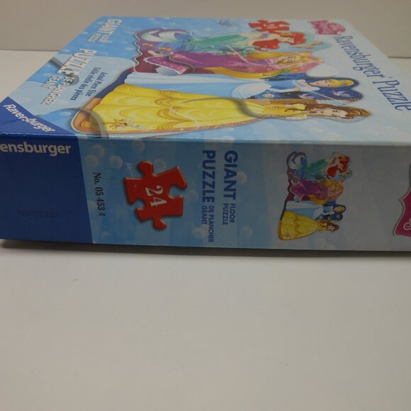 2017 Disney Princesses Pretty 24 Pieces Ravensburger Giant Floor Puzzle Complete - Picture 4 of 11